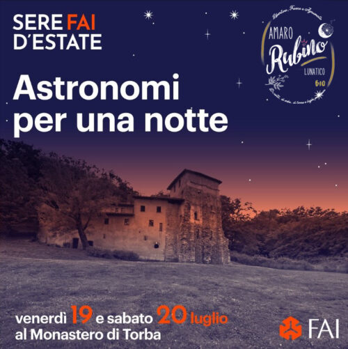 invito astronomi per una notte con degustazione amaro rubino lunatico 20 luglio 2024